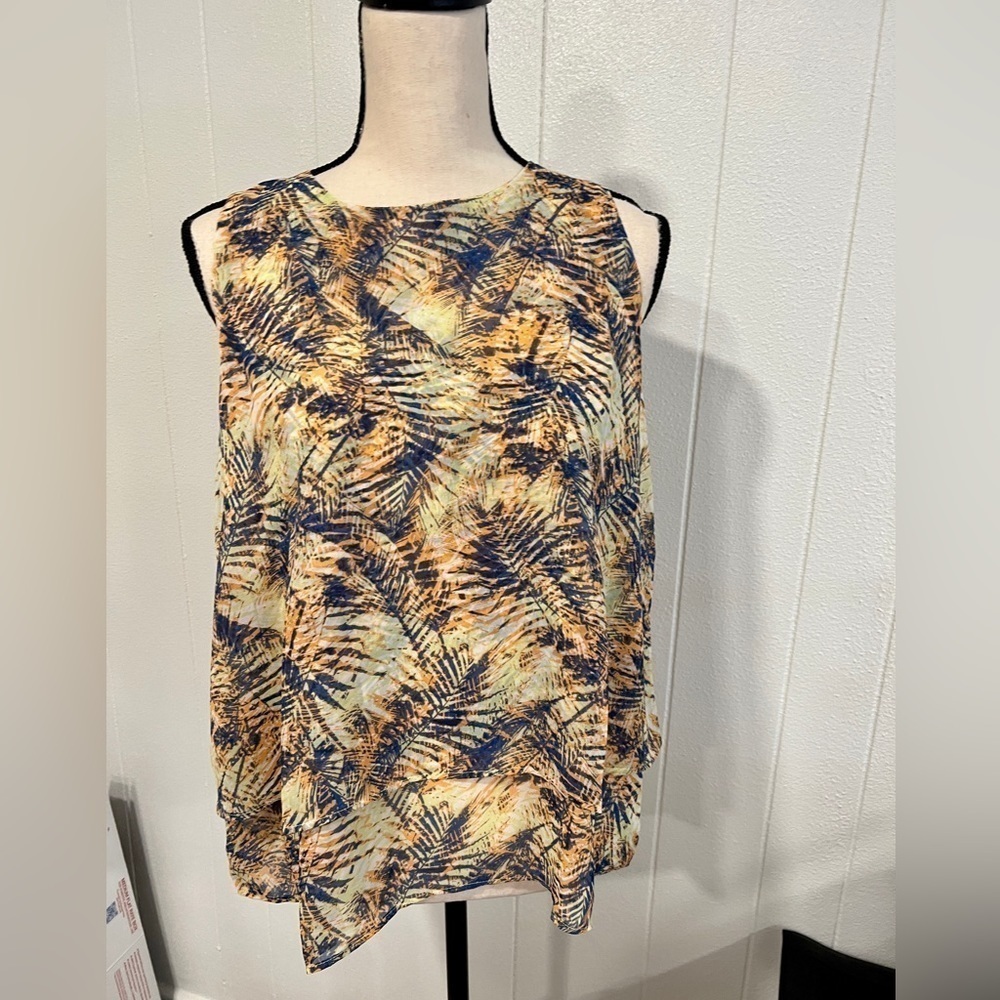 Urban Outfitters Lumiere sleeveless with layered  tank top